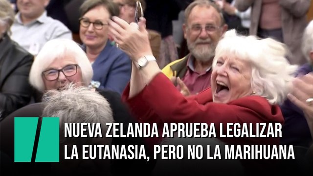 Nueva Zelanda aprueba legalizar la eutanasia, pero no la marihuana