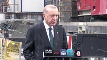 Cumhurbaşkanı Erdoğan, AKM'de incelemelerde bulundu