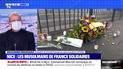 Nice: les musulmans de France solidaires - 30/10