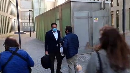 David Madí surt del jutjat després de ser alliberat sense mesures cautelars