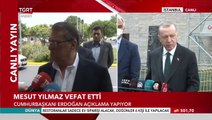 Cumhurbaşkanı Erdoğan’dan Mesut Yılmaz’ın Ailesine Başsağlığı Mesajı