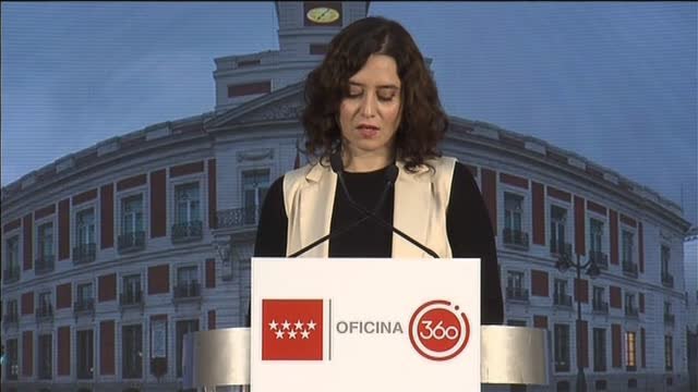 Ayuso sobre su cierre fragmentado: Aquí no ha habido ningún triunfo porque aquí no hay ninguna guerra