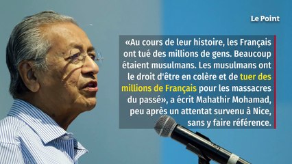 Twitter retire un tweet de l'ex-PM malaisien pour qui "les musulmans ont le droit de tuer des Français"