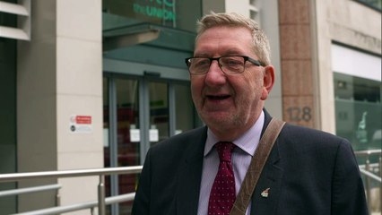 Len McCluskey dubs Corbyn suspension unjust