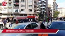 İzmir'deki deprem Manisa'da da hissedildi