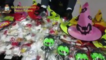 Ascoli Piceno - 50mila prodotti per Halloween sotto sequestro (30.10.20)