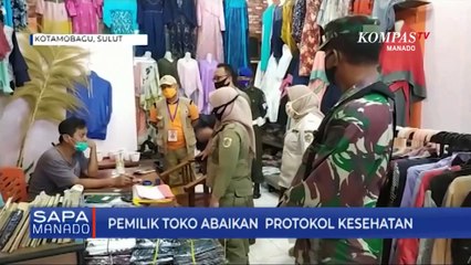 Pemilik Toko Abaikan  Protokol Kesehatan