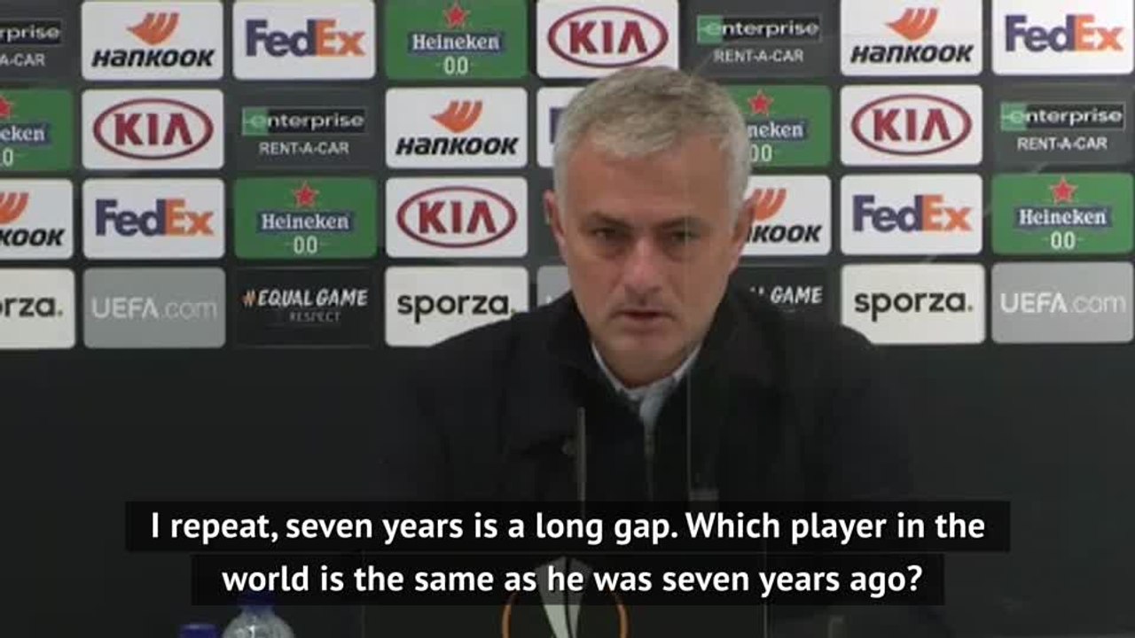 Bale is different after seven years, like Messi and Ronaldo - Mourinho