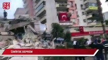 Deprem sonrası İzmir'de ürküten manzara