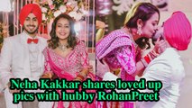 Neha Kakkar shares loved up pics with hubby Rohanpreet