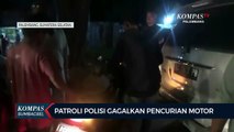 Patroli Polisi Gagalkan Pencurian Motor