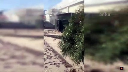 İzmir'de deprem sonrası panik anları