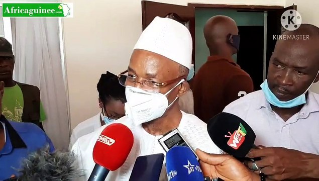 Guinée: Cellou Dalein Diallo visite le QG de l'UFDG après son attaque par les forces de l'ordre...