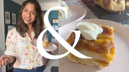 Samantha Seneviratne's Caramelized Apple Bread With Candied Ginger and Almond
