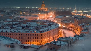 Winter Saint Petersburg Russia 6K. Shot on Zenmuse X7 Drone__ Зимний Петербург, аэросъёмка