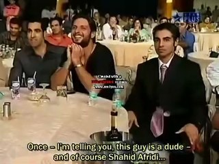 Shahrukh Khan talking about Shahid Afridi & Peshawar -