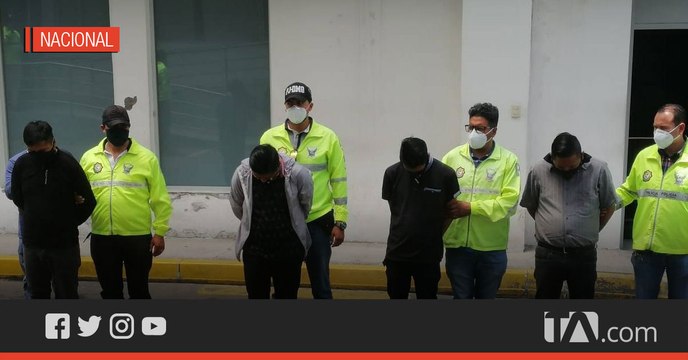 Policía desarticula banda dedicada al robo de personas