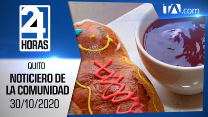 Noticias Ecuador: Noticiero 24 Horas 30/10/2020 (De la Comunidad Segunda Emisión)