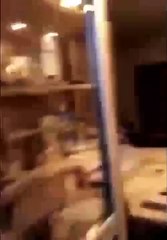 Tirer un feu d'artifice depuis une fenêtre