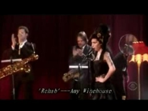 Amy winehouse - rehab (live grammy awards 2008)