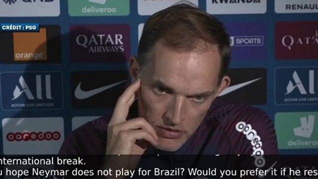 PSG : Thomas Tuchel donne des nouvelles de Neymar