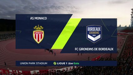 AS Monaco - Bordeaux : notre simulation FIFA 21 (L1 - 9e journée)