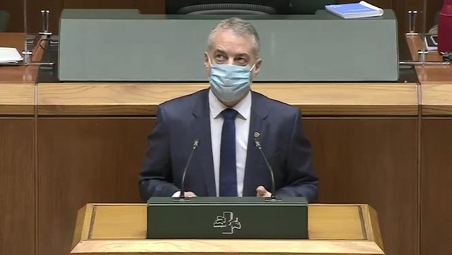 Urkullu: Las medidas en Euskadi son las más drásticas del Estado