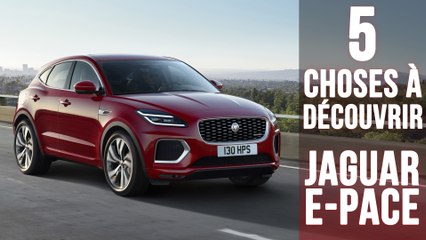 Jaguar e-Pace, 5 choses à savoir sur le SUV britannique