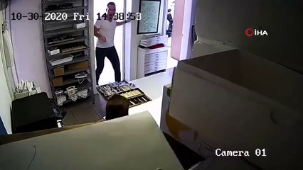 İzmir Depremi Güvenlik Kamerasında