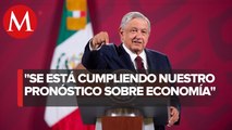 AMLO celebra crecimiento de economía tras repunte del PIB