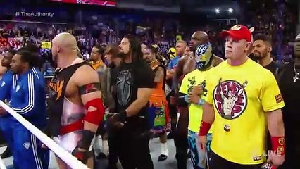 The Authority addresses the WWE