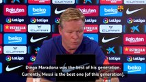 Maradona and Messi cannot be compared - Koeman