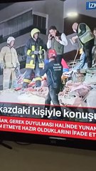 Bakan Bekir Pakdemirli enkaz altındaki vatandaş ile telefon görüşmesi yaptı