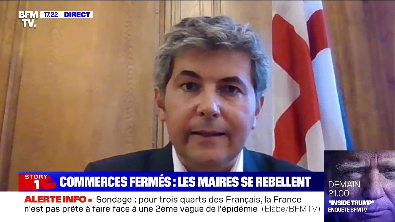 Réouverture des commerces de vente au détail: pour Gilles Platret, "c'est du bon sens, ce n'est pas une rébellion"