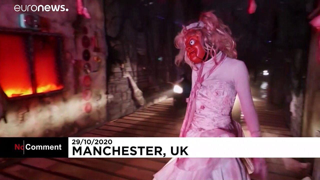 "scare city" in manchester: erschrecken inbegriffen