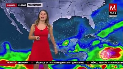 El clima para hoy 30 de octubre, Cecilia Salamanca