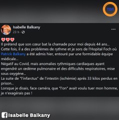 Patrick Balkany hospitalisé, sa femme l’annonce dans un communiqué