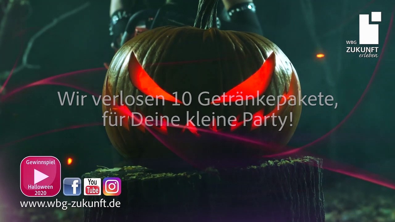 Halloween 2020 - "Kürbissuppe" bzw. das Gewinnspiel der WBG Zukunft eG  - Karrideo Imagefilm