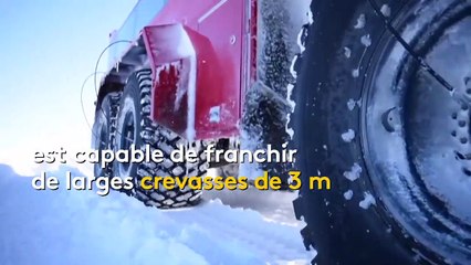 Islande : un bus géant à la conquête du glacier Langjökull