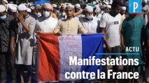 Des musulmans manifestent contre la France dans plusieurs pays d’Asie et du Proche-Orient