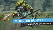 Monster Hunter Rise - Gameplay Gran Espada