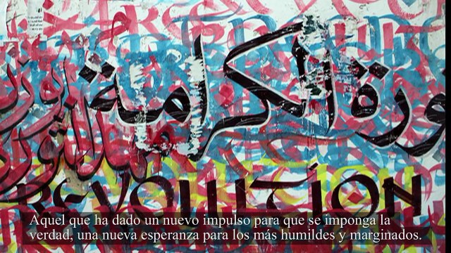 Viaje a la tumba del mártir Mohamed Bouazizi. Revolución tunecina 2011