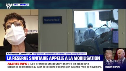 La responsable de la réserve sanitaire à Santé Publique France appelle à la mobilisation