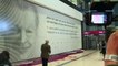 Flughafen BER: Gedenkwand für Namensgeber Willy Brandt enthüllt