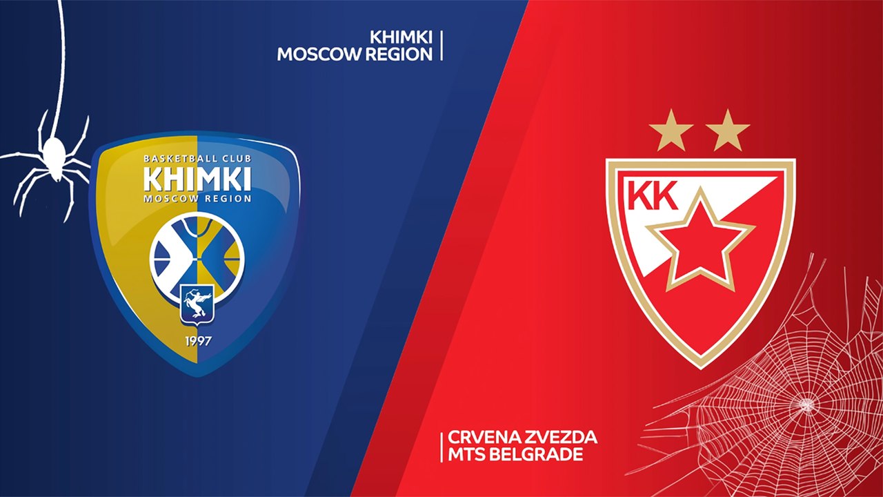 Khimki Moscow Region- Crvena Zvezda mts Belgrade Highlights | Turkis Airlines EuroLeague, RS Round 6