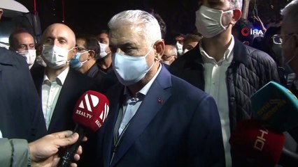 Binali Yıldırım: 'Az önce Çevre Şehircilik bakanımız en son sayıyı 522 olarak açıkladı. Tabi bu her an değişiyor'