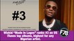 F78News: Wizkid “Made In Lagos” ranks #3 on US iTunes top albums, highest for any Nigerian artist.