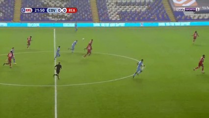 Coventry 1-0 Reading - Gustavo Hamer 23'