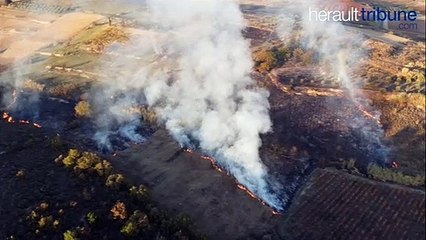 ASPIRAN - Un incendie détruit plusieurs hectares de végétation
