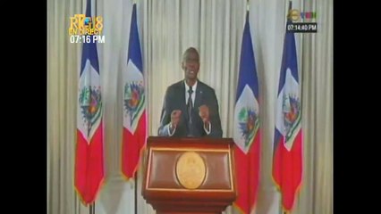 Jovenel Moïse adrese'l ak nasyon an sou chanjman konstitisyon avan eleksyon 23 Octobre 2020